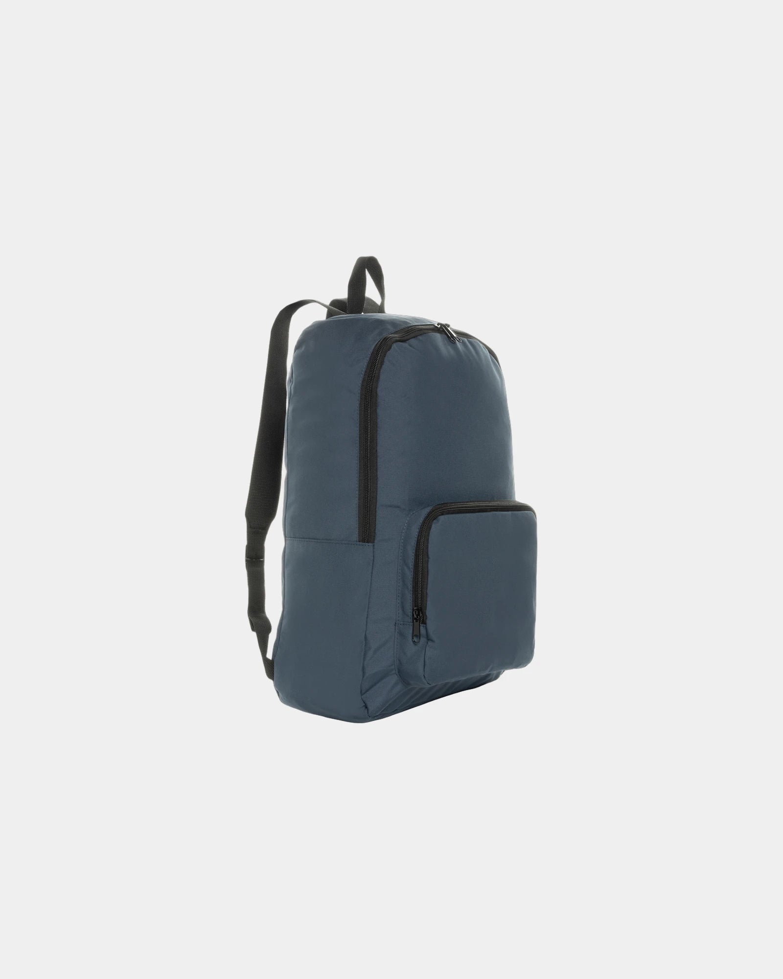 Sac à dos classique pliable rPET Dillon à personnaliser - Bleu Marine