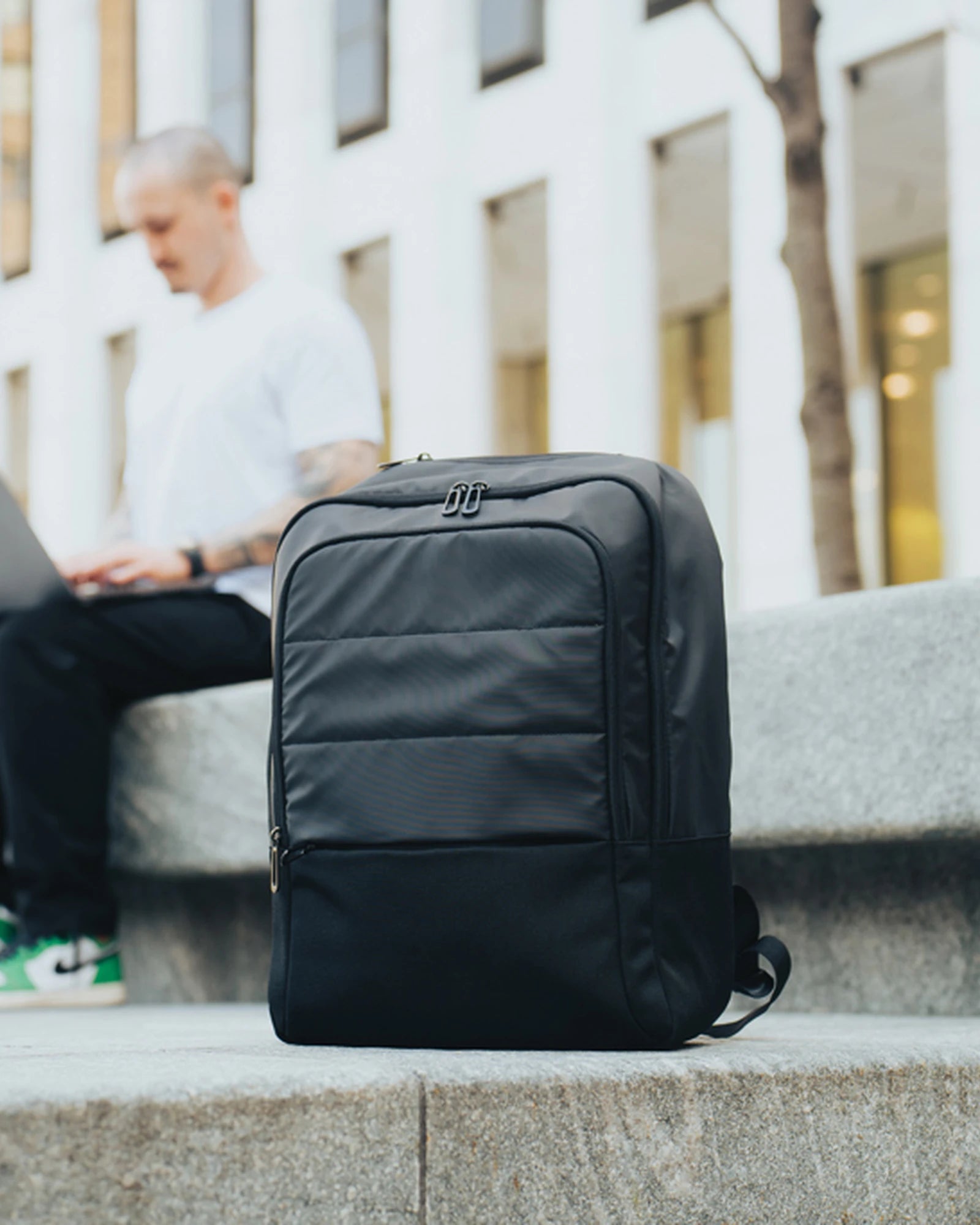Sac à dos ordinateur rPET AWARE™ Armond 15,6" à personnaliser - 10