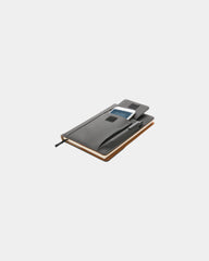 Carnet de notes deluxe PU noir à personnaliser - 4