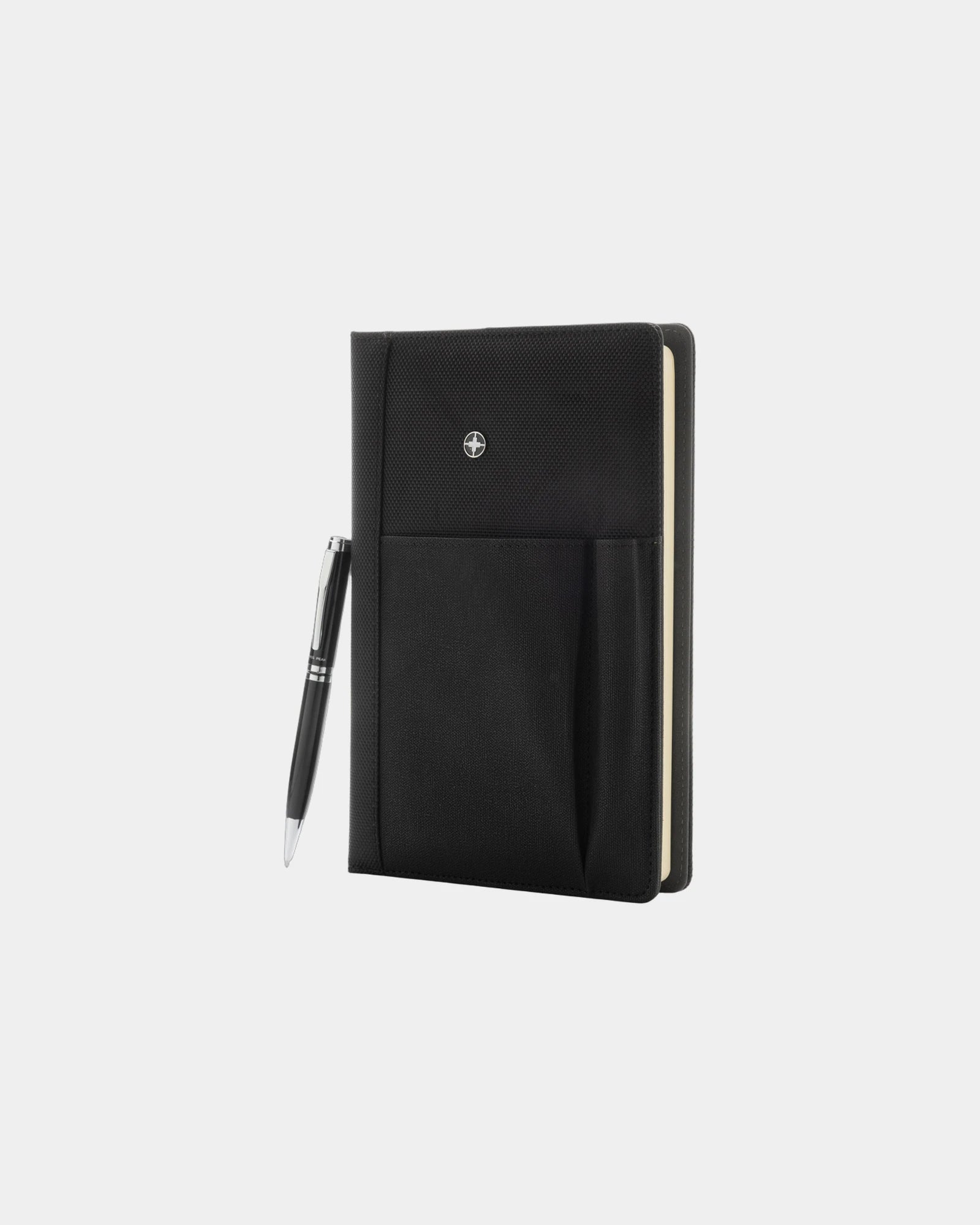 Carnet de notes deluxe noir A5 à personnaliser - Noir