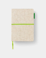 Carnet A5 en jute et bambou à personnaliser - 5