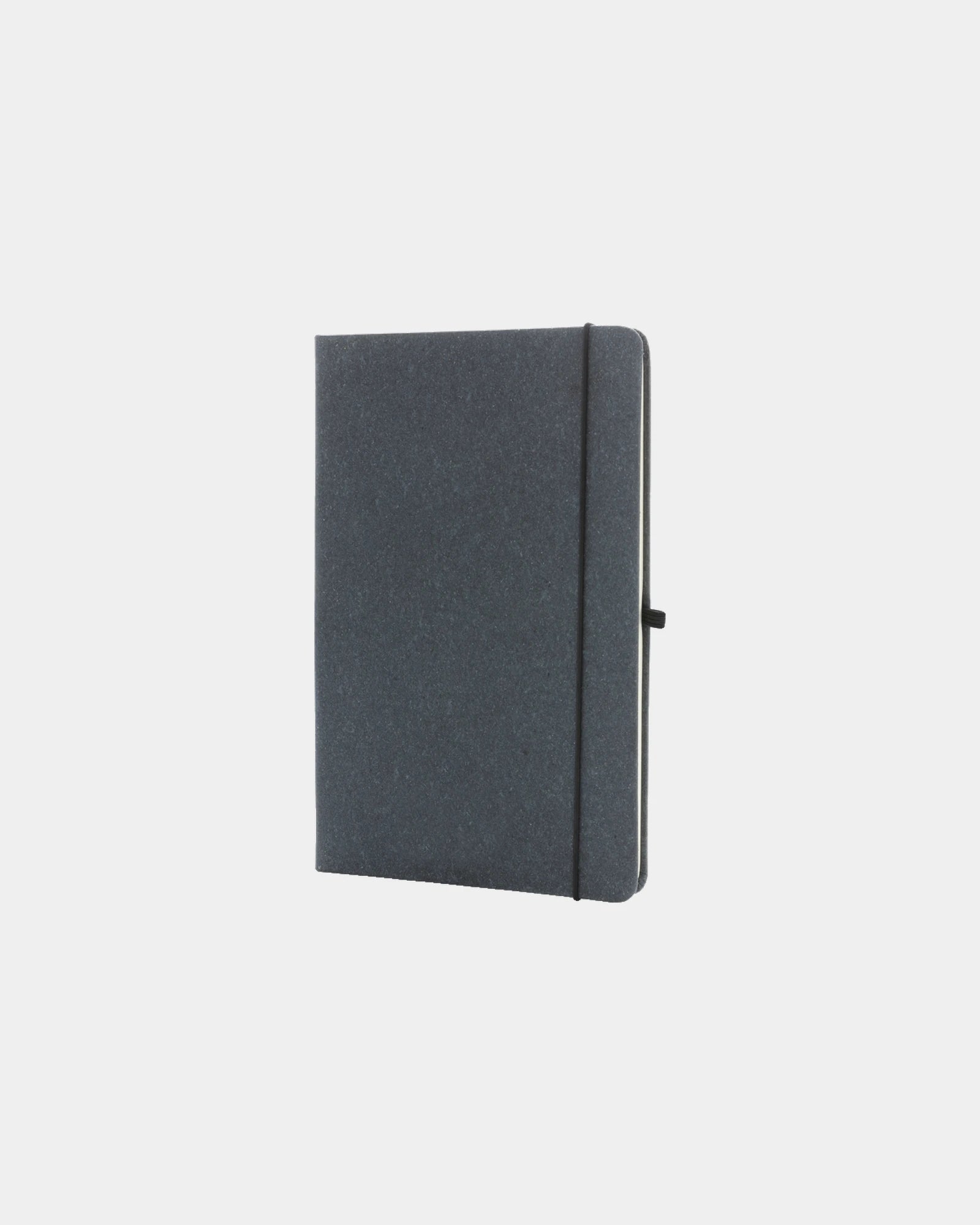 Carnet A5 cuir recyclé GRS à personnaliser - Gris