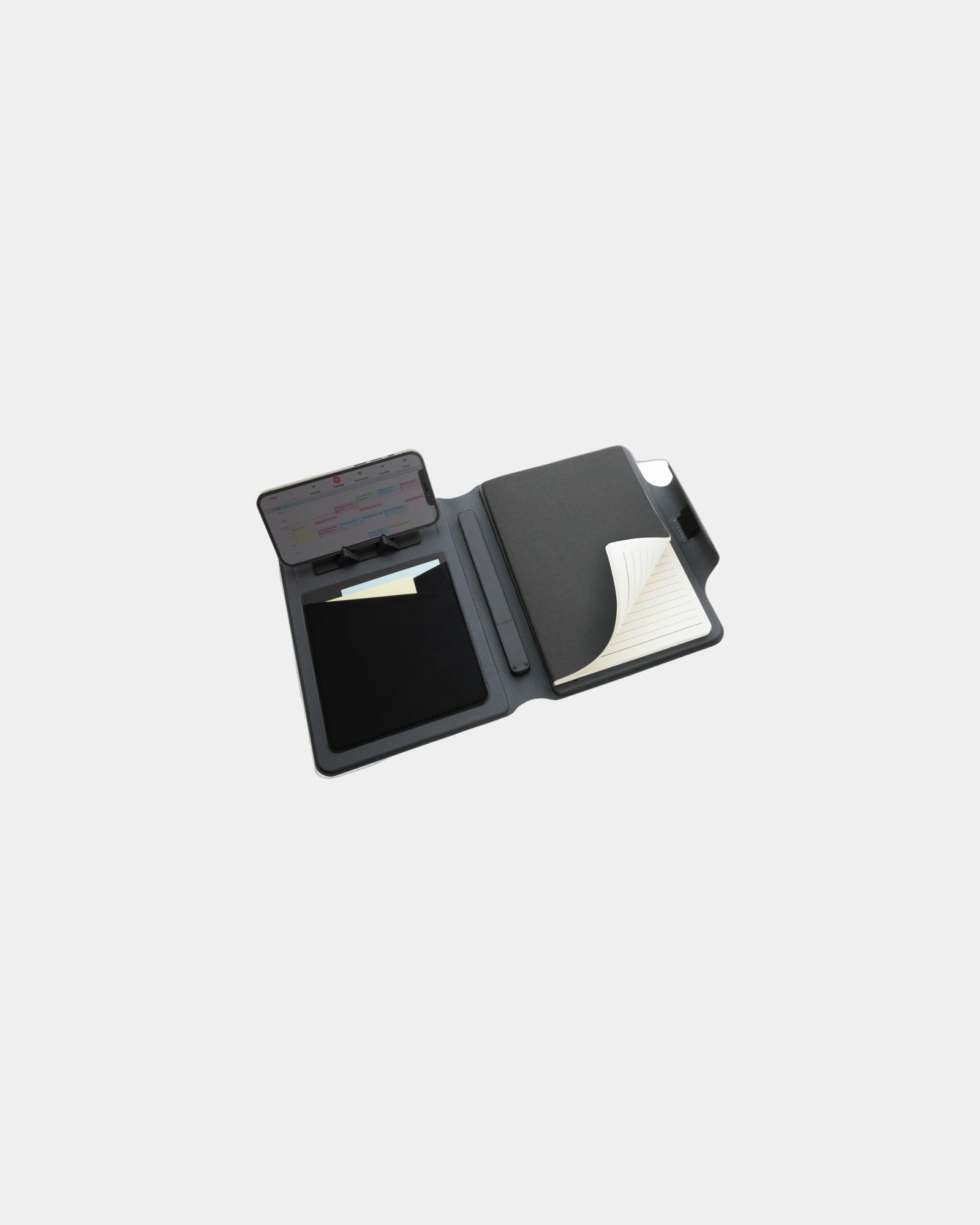 Carnet de notes PU A5 avec chargeur magnétique à personnaliser - 2
