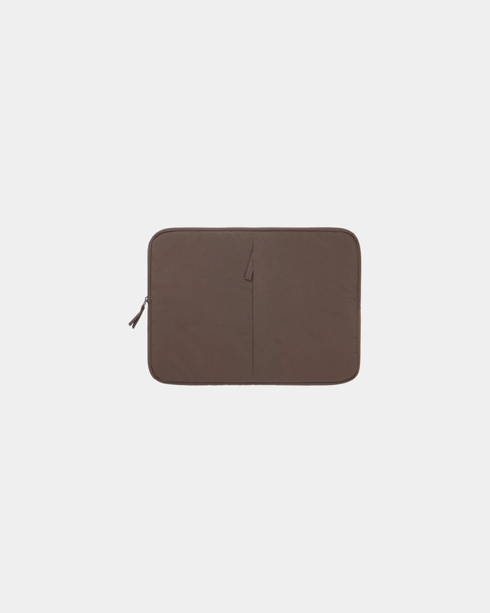 Housse ordinateur nylon recyclé 15,6 pouces à personnaliser - Marron