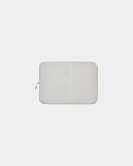 Housse ordinateur nylon recyclé 15,6 pouces à personnaliser - Beige