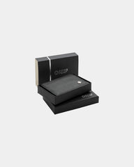 Porte-cartes PU noir à personnaliser