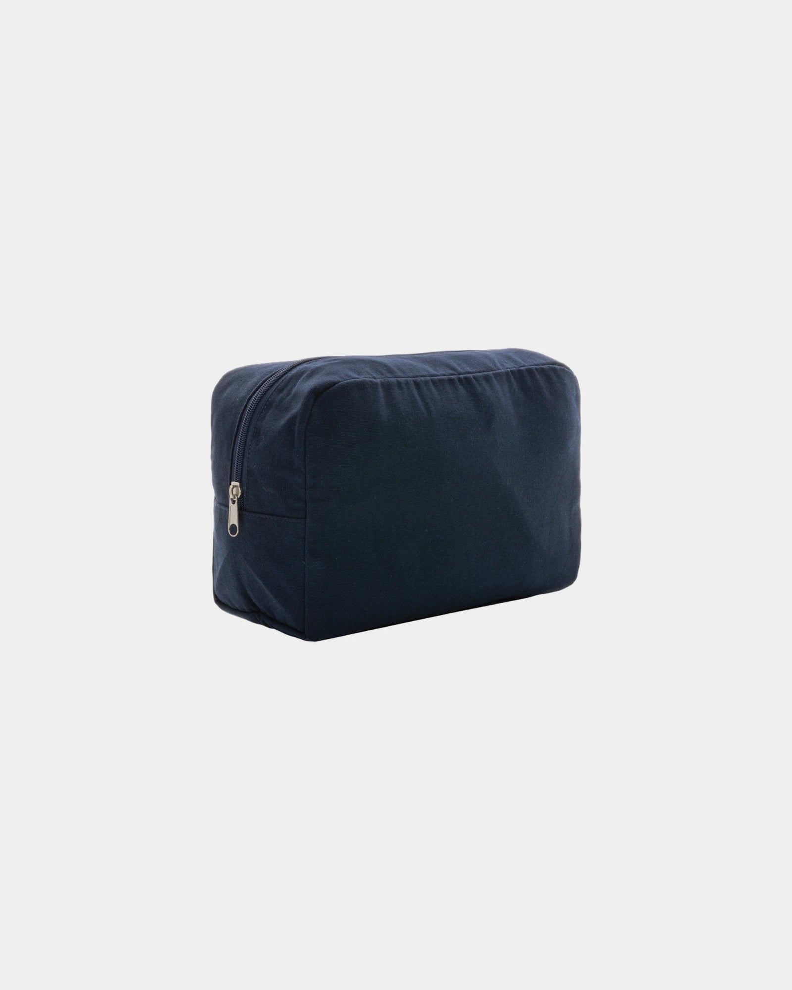 Trousse de toilette toile recyclée Aware™ à personnaliser - Bleu Marine