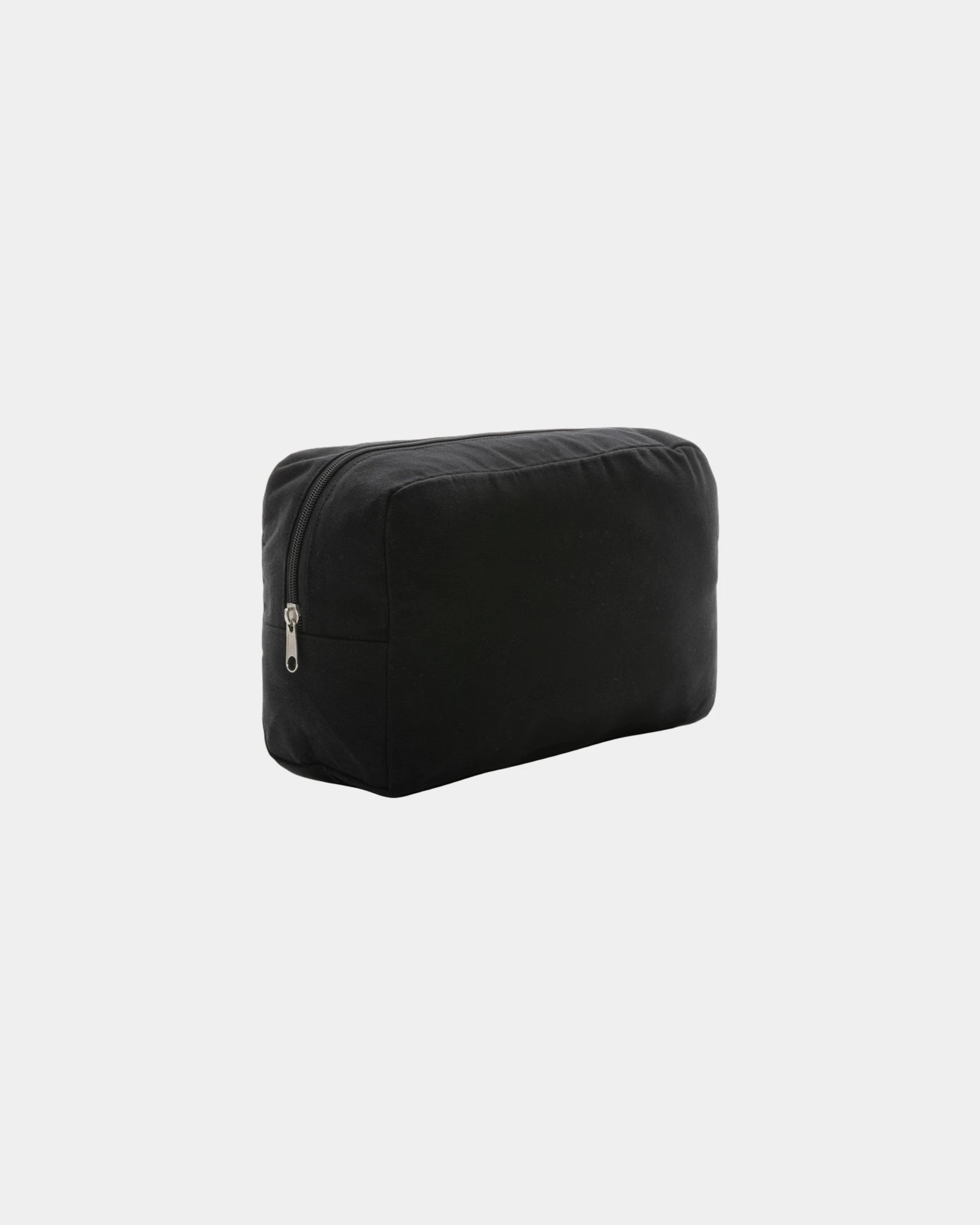 Trousse de toilette toile recyclée Aware™ à personnaliser - Noir