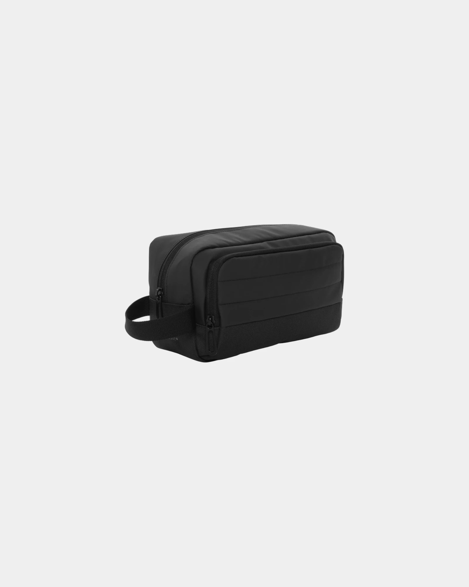 Trousse de toilette rPET AWARE™ Armond à personnaliser - Noir