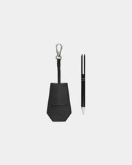 Set porte-clés et stylo en PU recyclé à personnaliser - 1