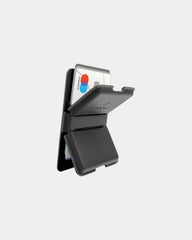 Portefeuille PU noir à personnaliser - Noir