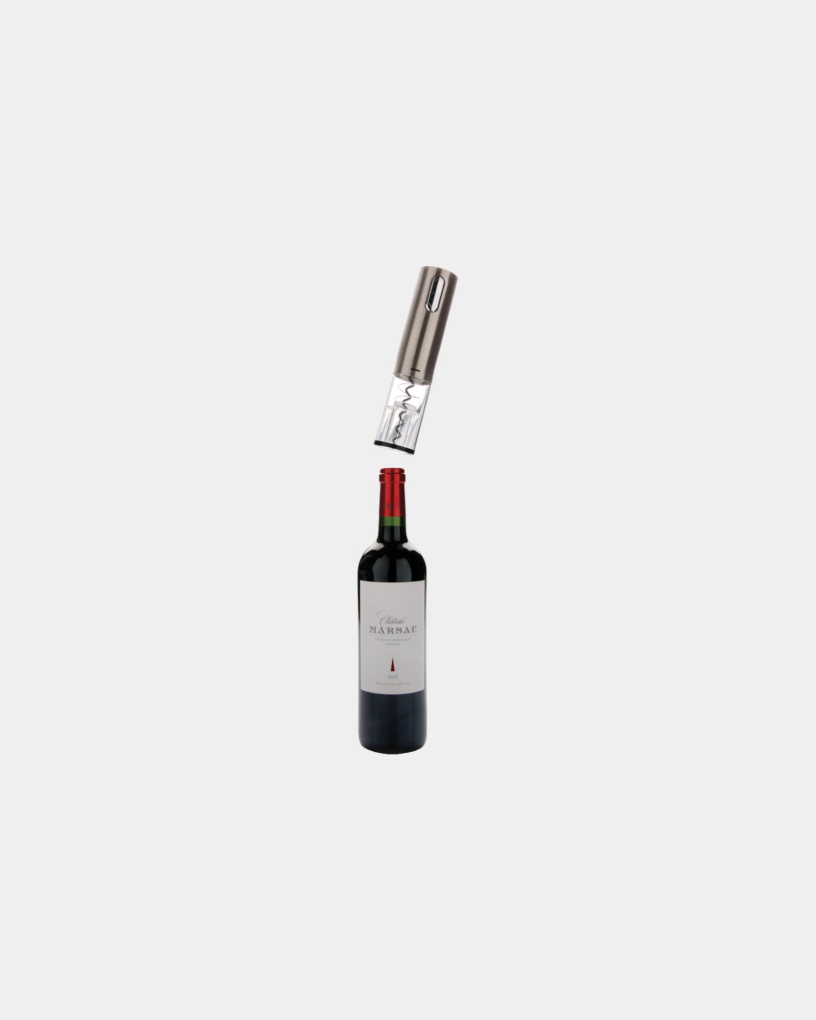 Tire-bouchon électrique inox à personnaliser