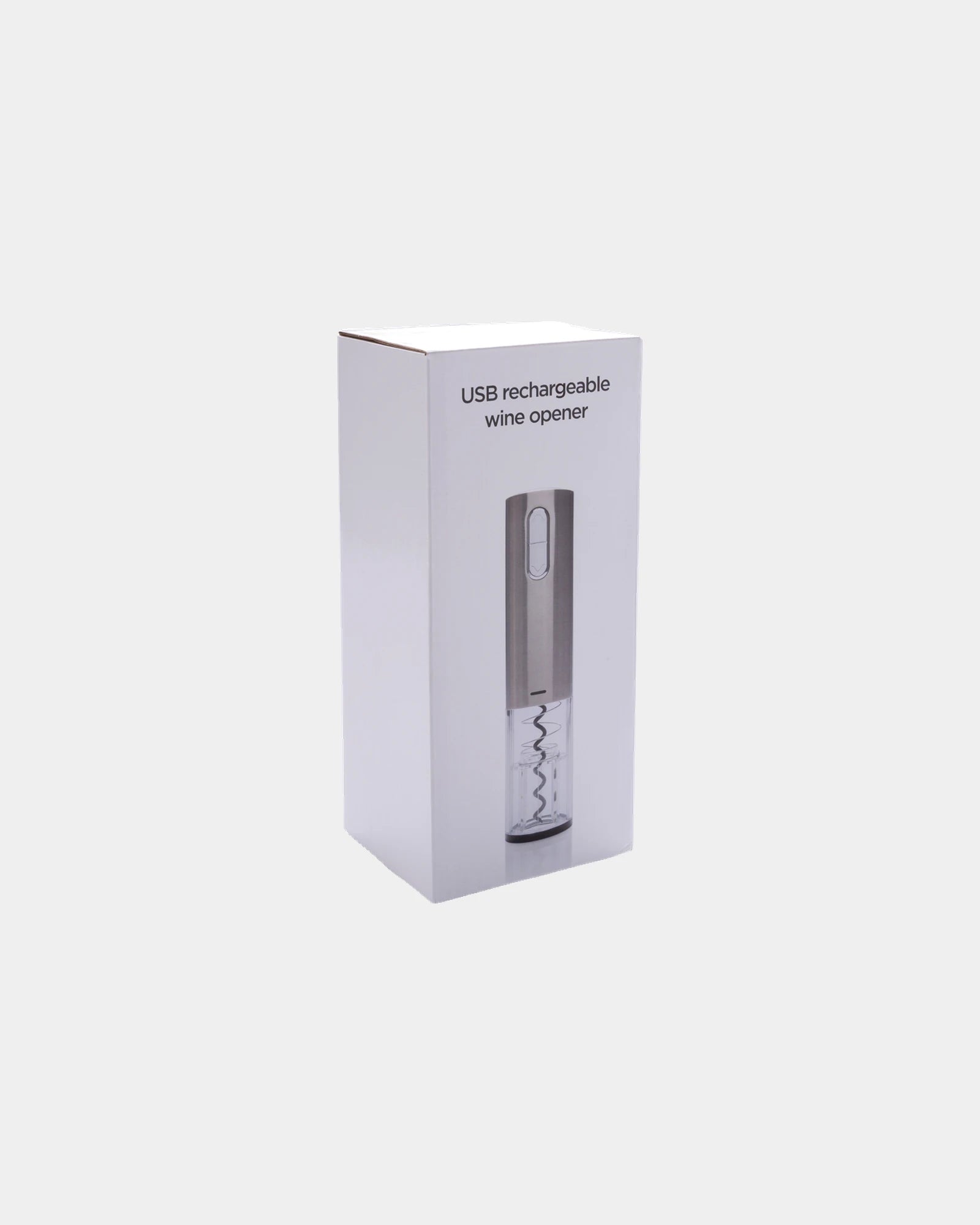 Tire-bouchon électrique inox à personnaliser