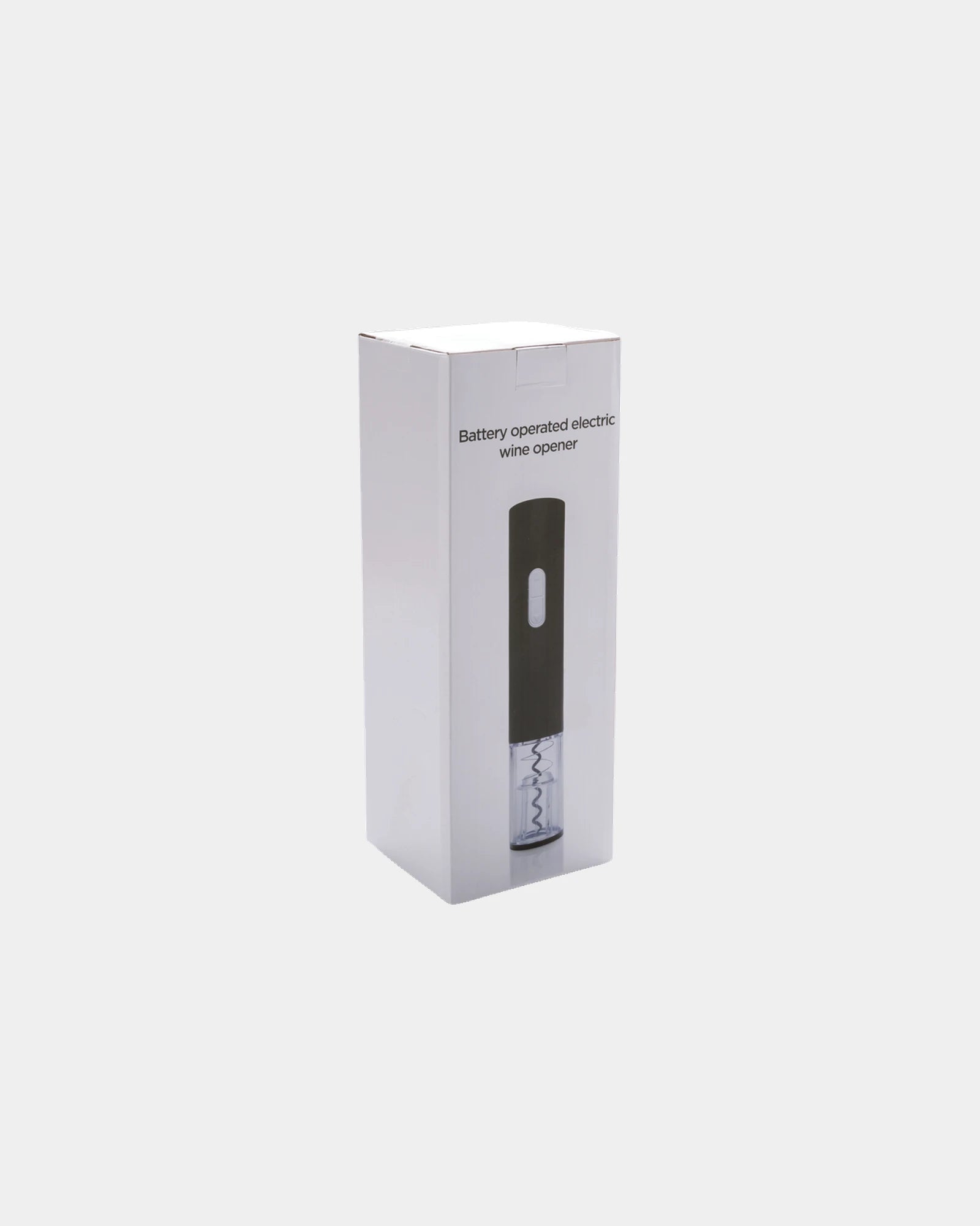 Tire-bouchon électrique ABS noir à personnaliser
