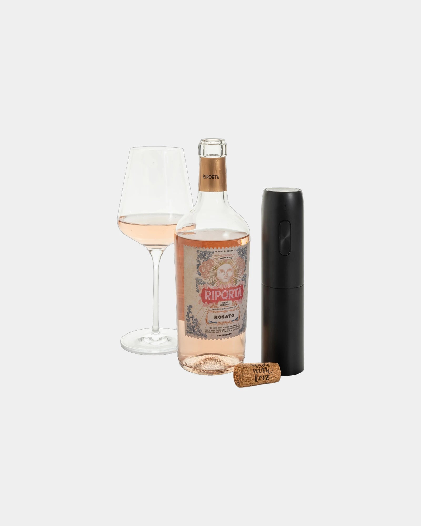 Tire-bouchon électrique rechargeable Vino à personnaliser - 2