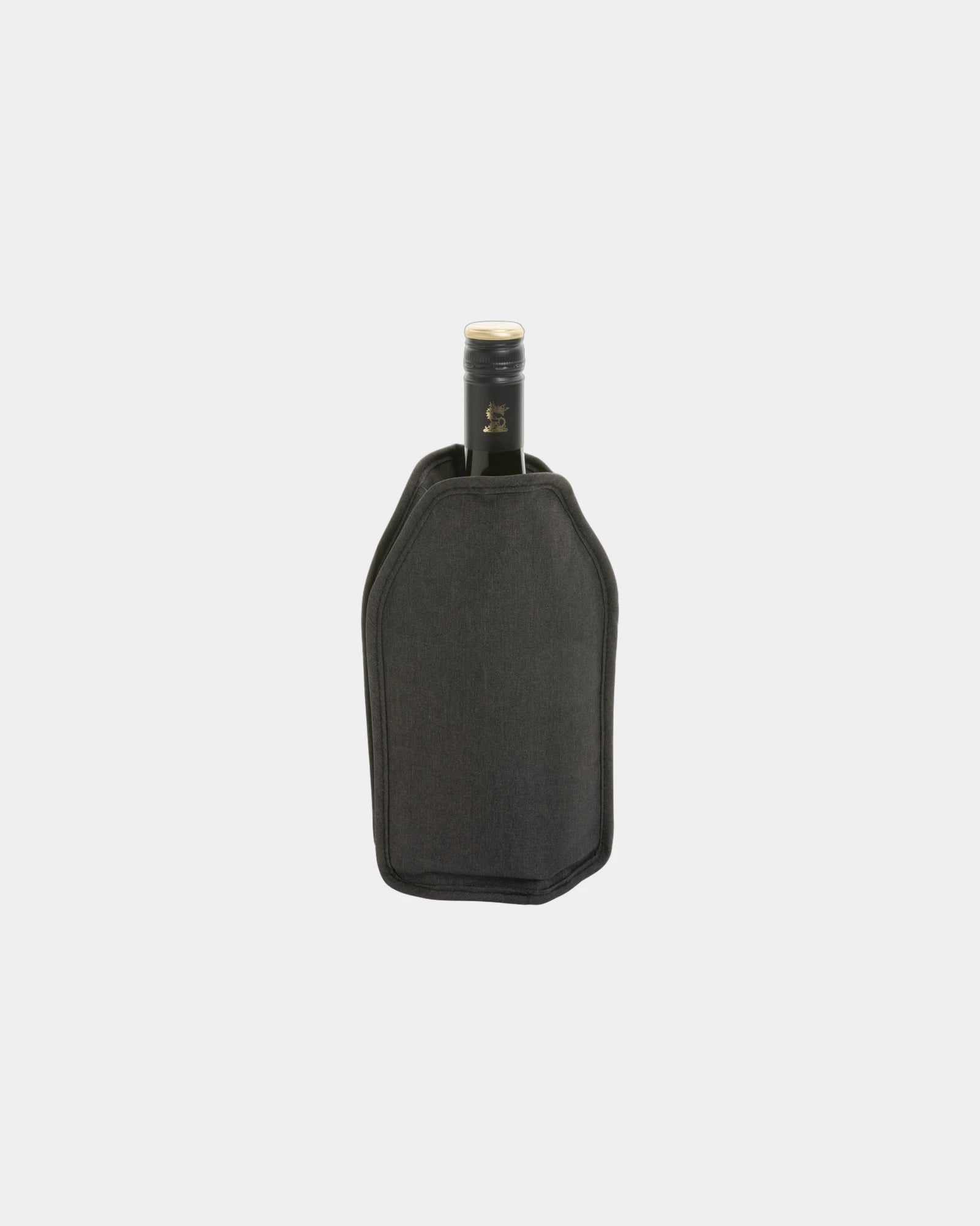 Housse réfrigérante à vin en rPET AWARE™ à personnaliser - Noir