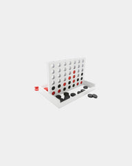 Jeu de Puissance 4 en bois à personnaliser - Blanc