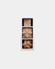 Casse-tête en bois FSC 3 pièces à personnaliser