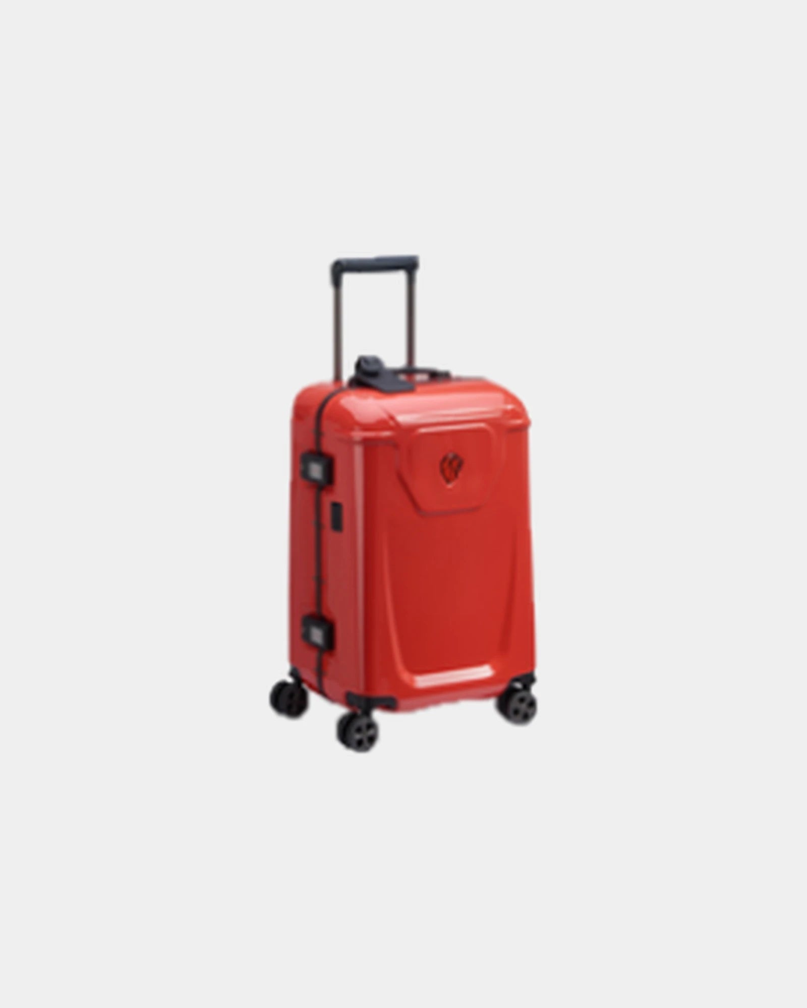 Valise cabine polycarbonate Peugeot Voyages S 55 cm à personnaliser - Rouge