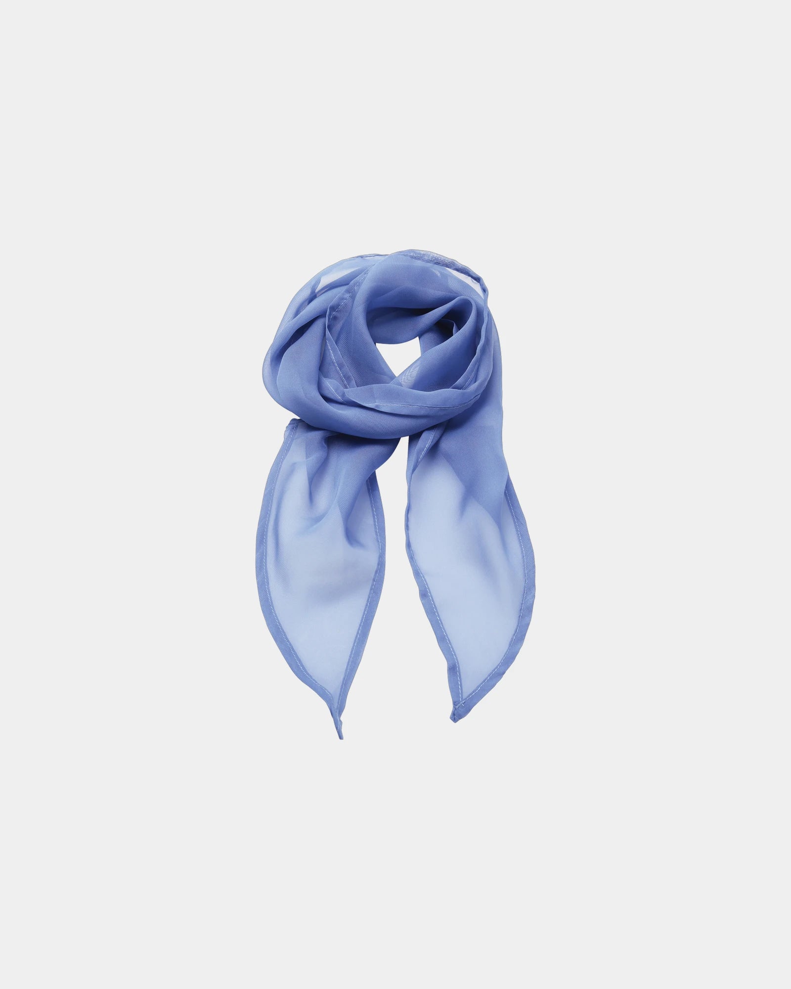 Foulard mousseline polyester femme à personnaliser - Mid Blue