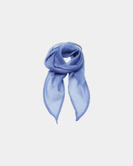 Foulard mousseline polyester femme à personnaliser - Mid Blue