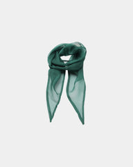 Foulard mousseline polyester femme à personnaliser - Bottle Green
