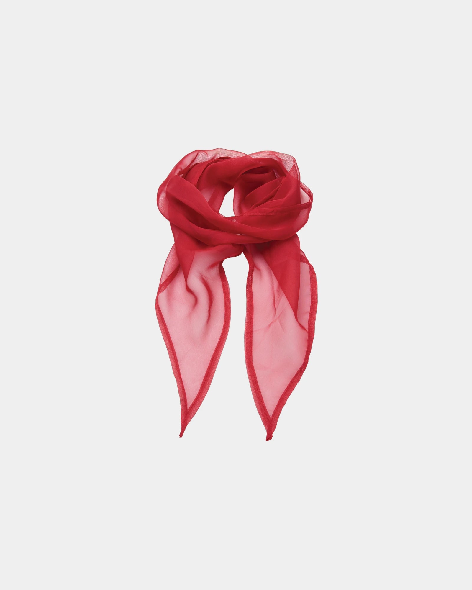 Foulard mousseline polyester femme à personnaliser - Red