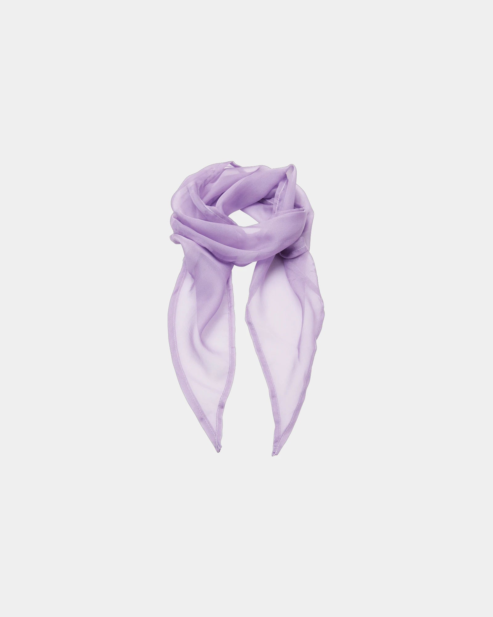 Foulard mousseline polyester femme à personnaliser - Lilac