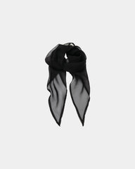 Foulard mousseline polyester femme à personnaliser - Black