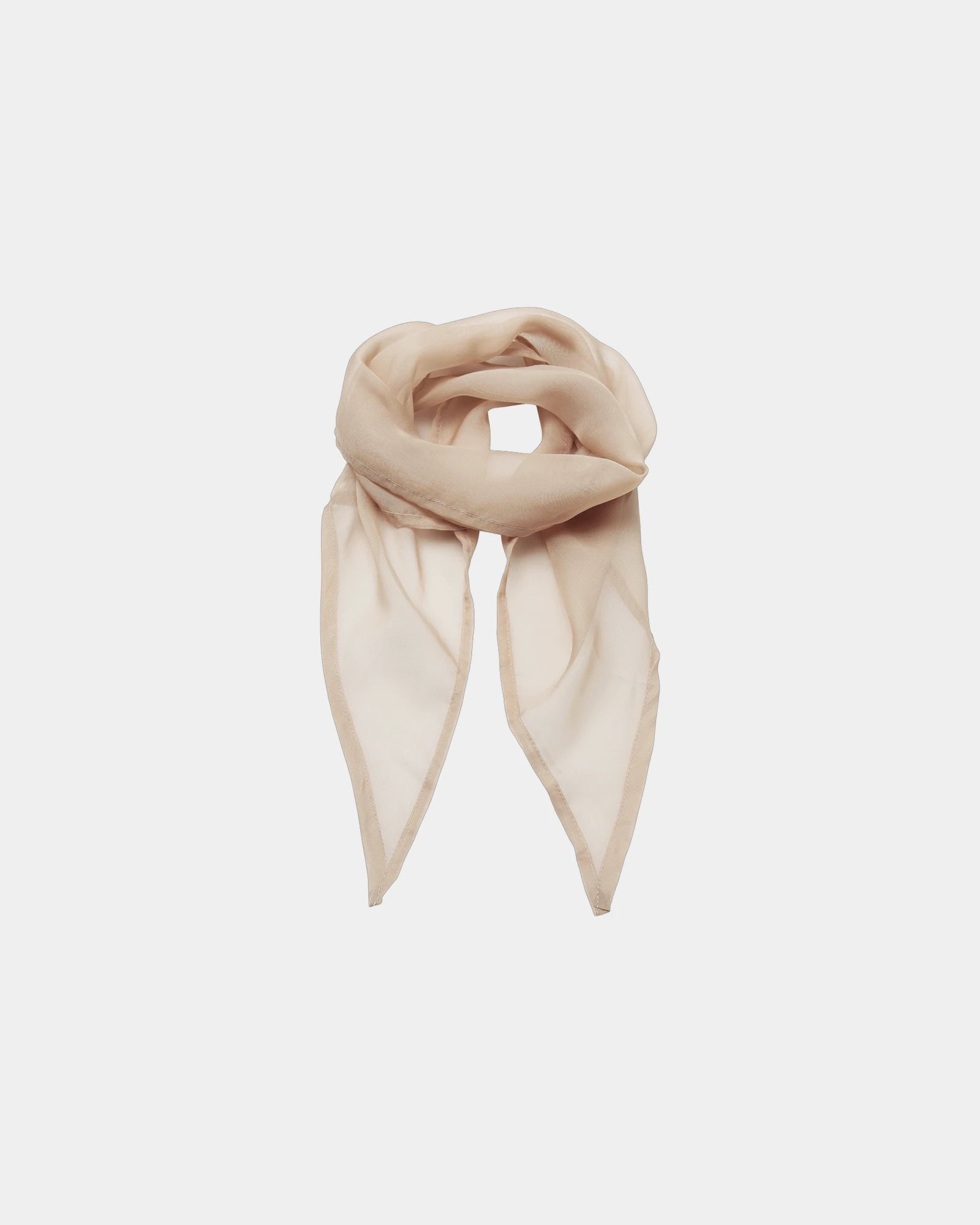 Foulard mousseline polyester femme à personnaliser - Natural