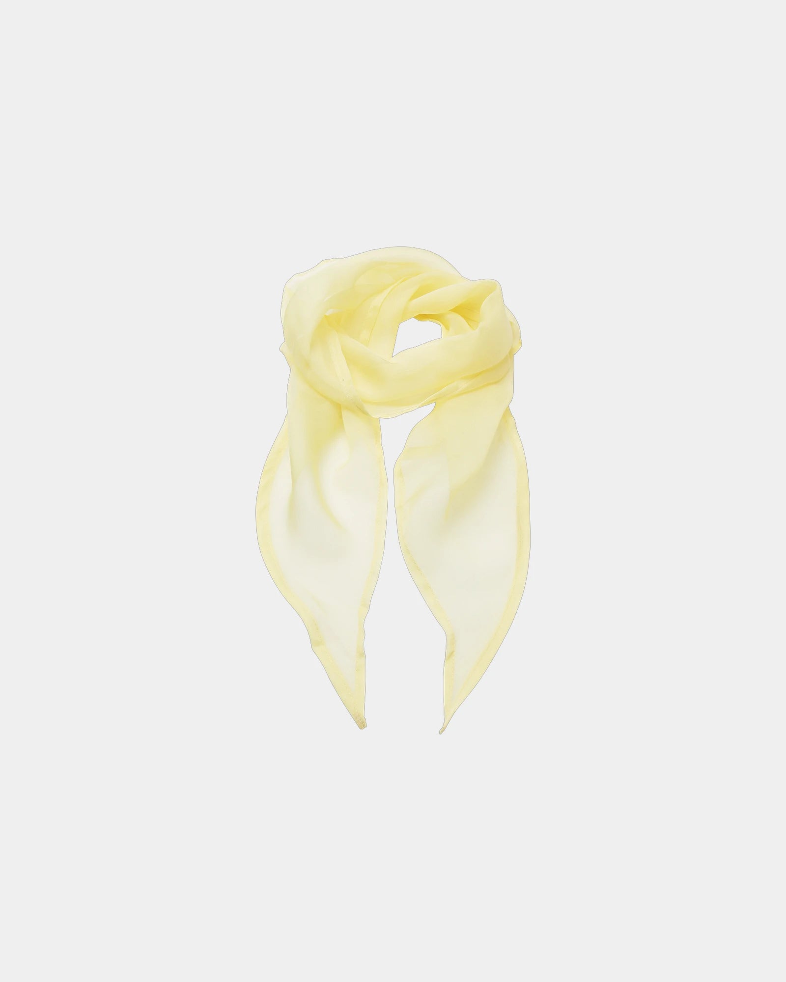 Foulard mousseline polyester femme à personnaliser - Lemon