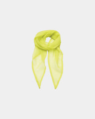 Foulard mousseline polyester femme à personnaliser - Lime