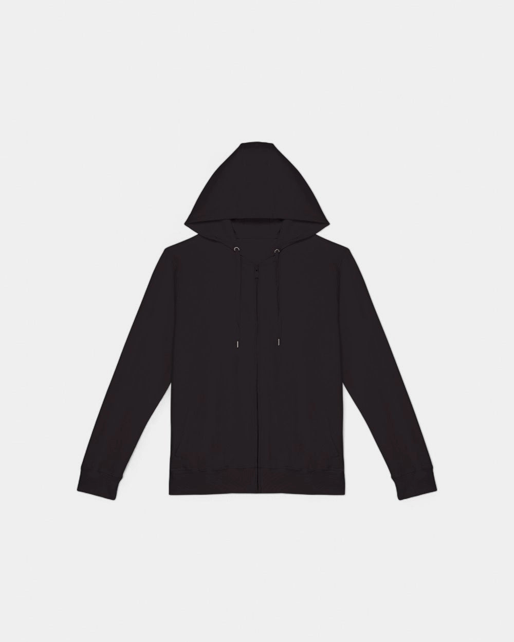 Sweat-shirt zippé à capuche Made in Europe à personnaliser - 5