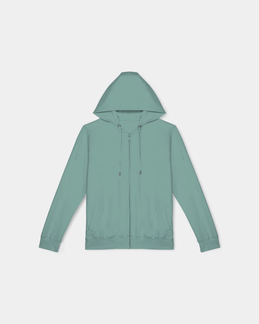 Sweat-shirt zippé à capuche Made in Europe à personnaliser - 7