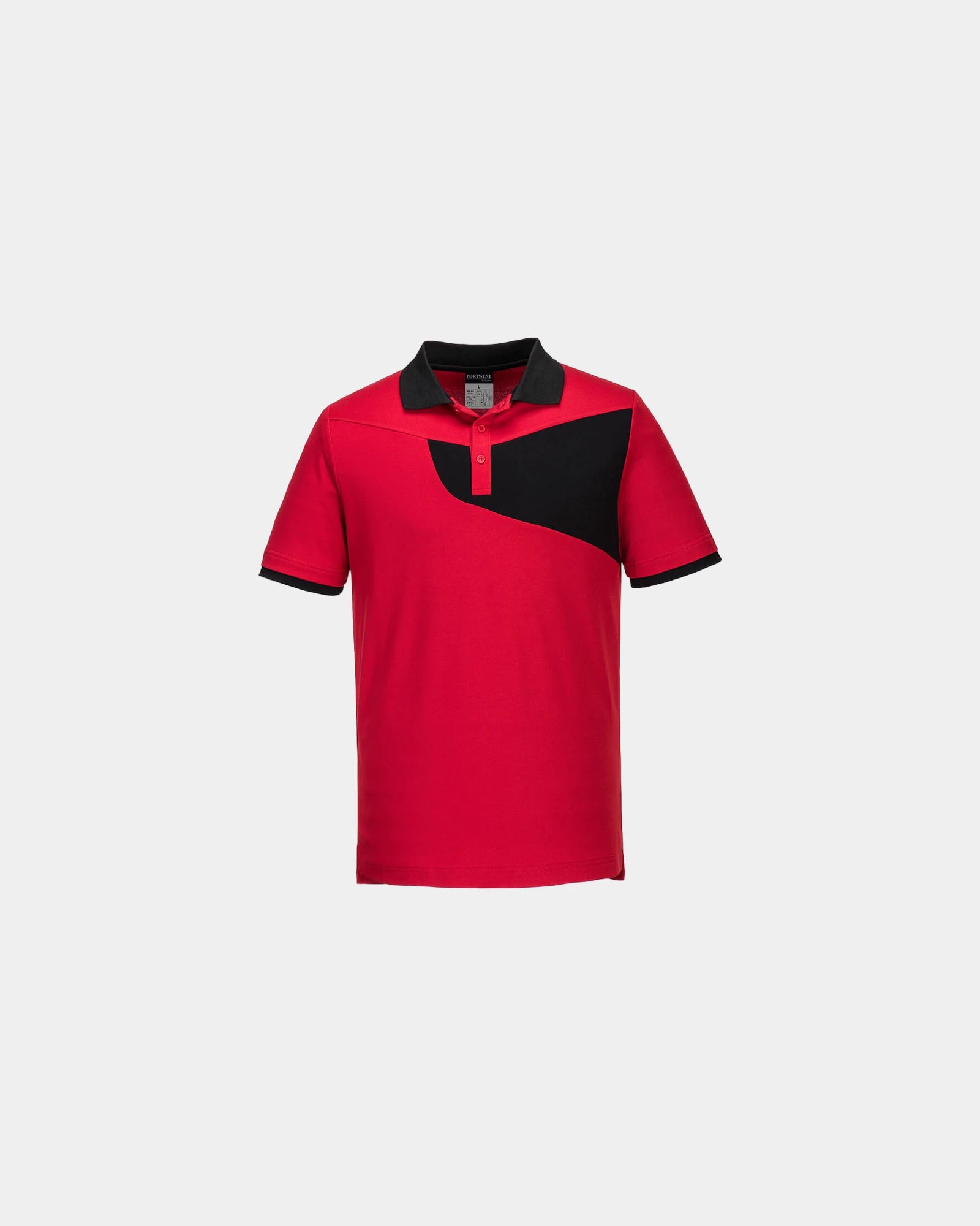 Polo interlock poly-coton PW2 M/C S1 à personnaliser - Bleu Foncé