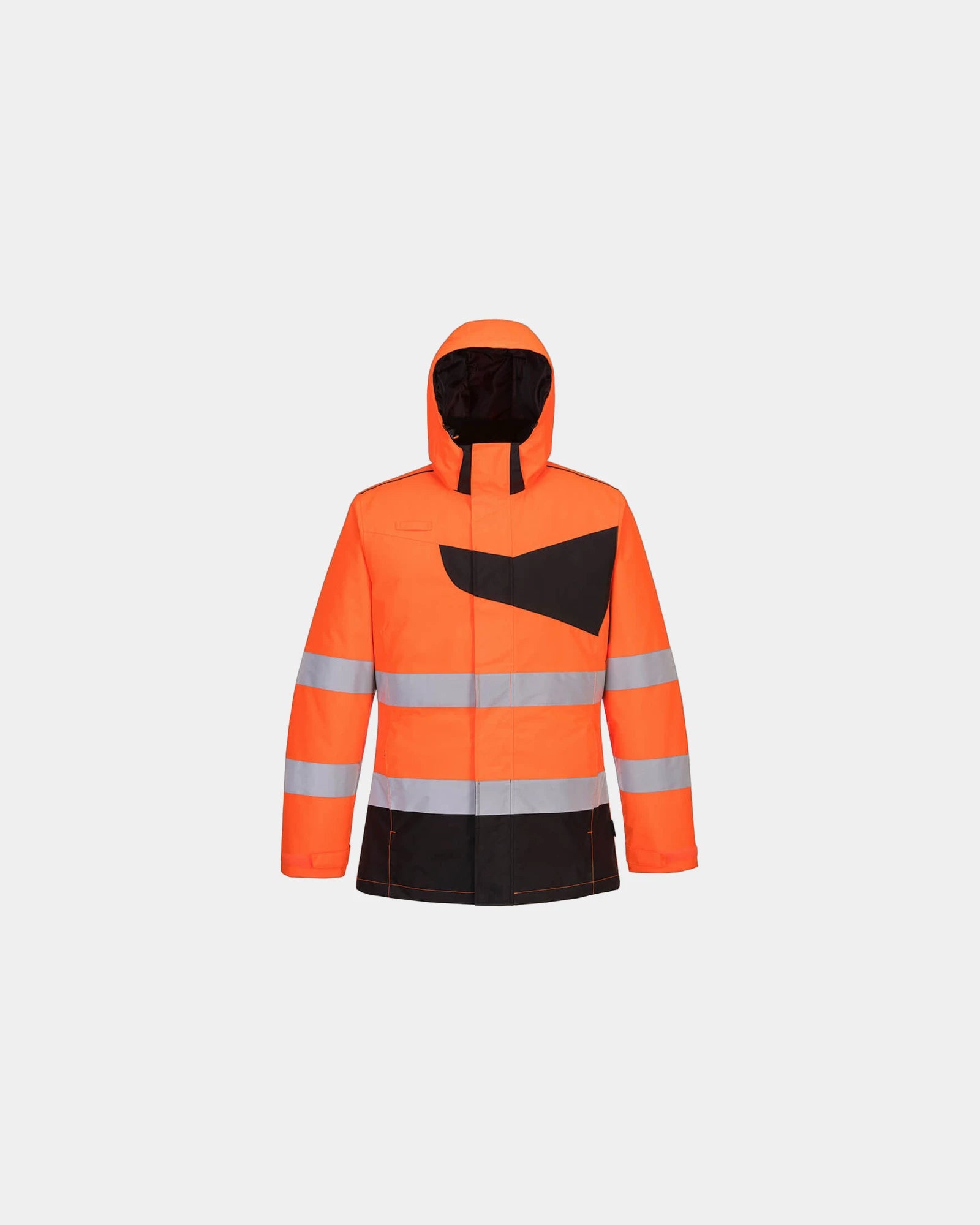 Parka d'hiver haute visibilité à personnaliser - Orange