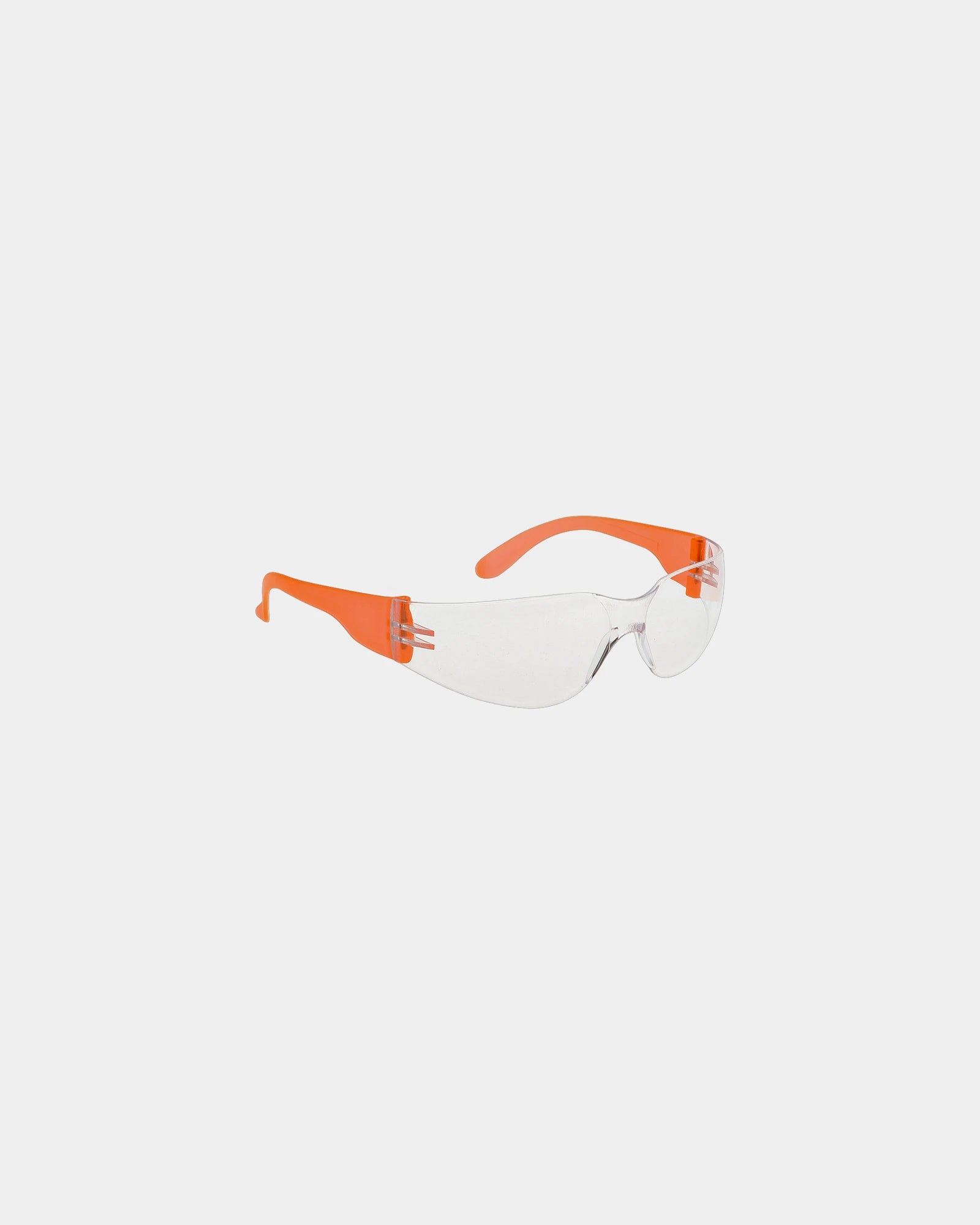 Lunette Wrap Around à personnaliser - Transparent-Orange