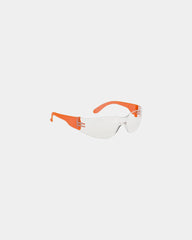 Lunette Wrap Around à personnaliser - Transparent-Orange