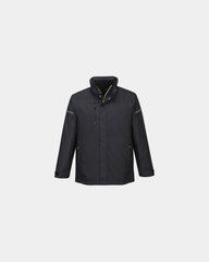 Parka Hivers S3 HRO à personnaliser - Noir-Bleu Ciel