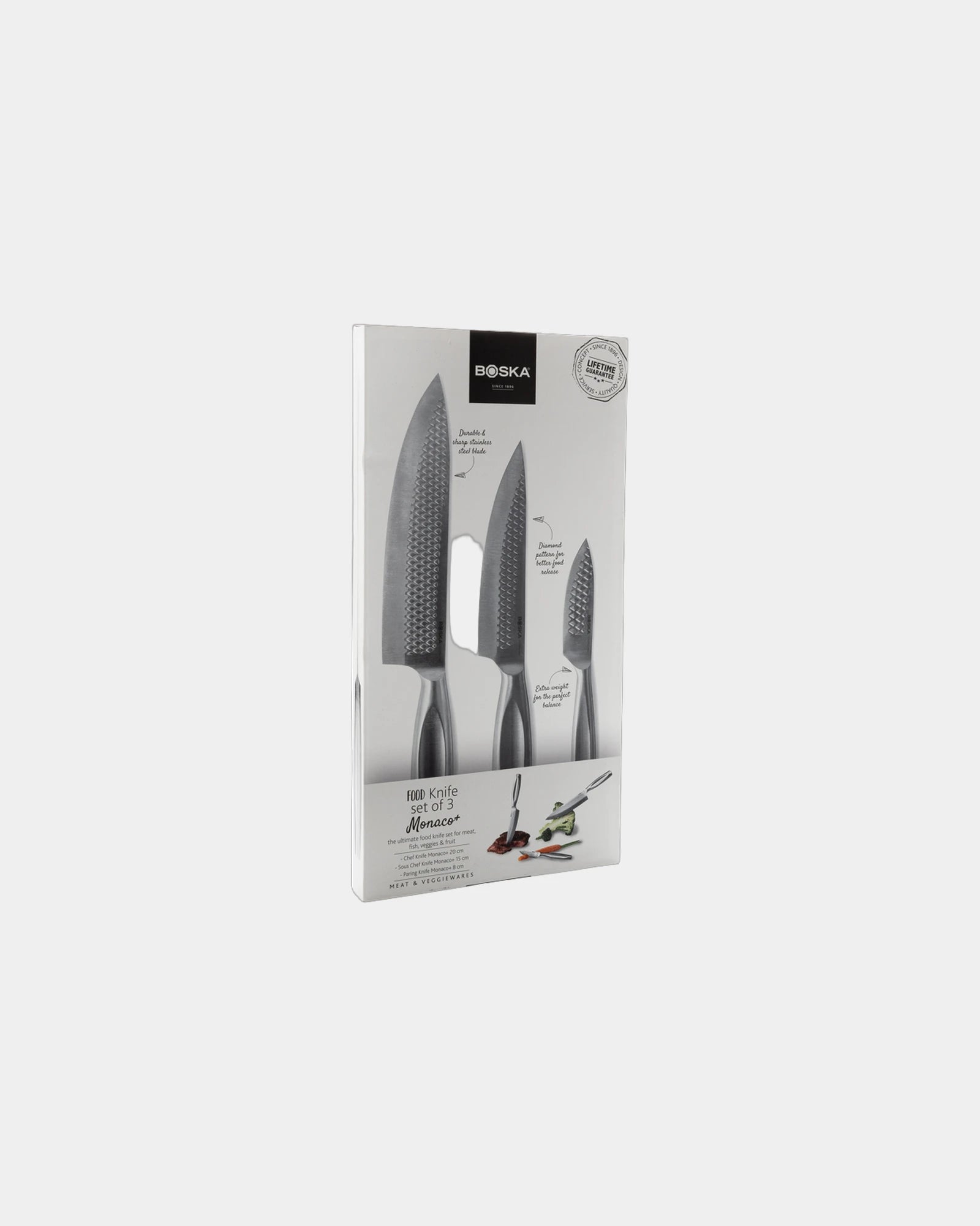 Set de 3 couteaux de cuisine Boska Monaco+ à personnaliser - 2