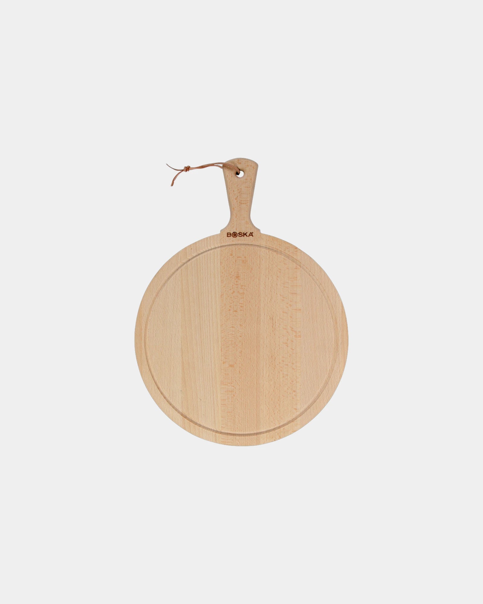 Planche de service ronde bois Boska Amigo L à personnaliser - Marron