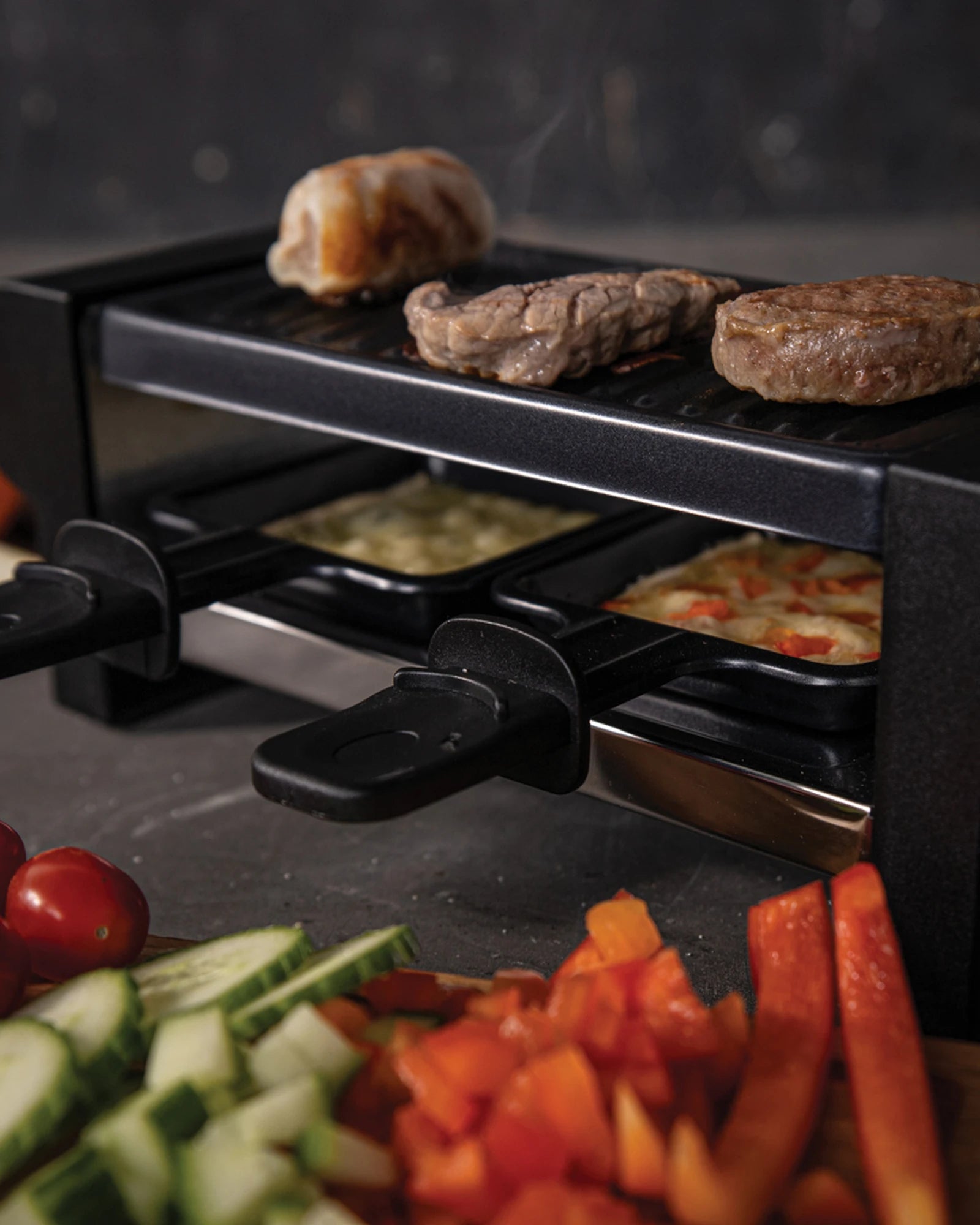 Mini appareil à raclette acier Boska 220V à personnaliser - 10