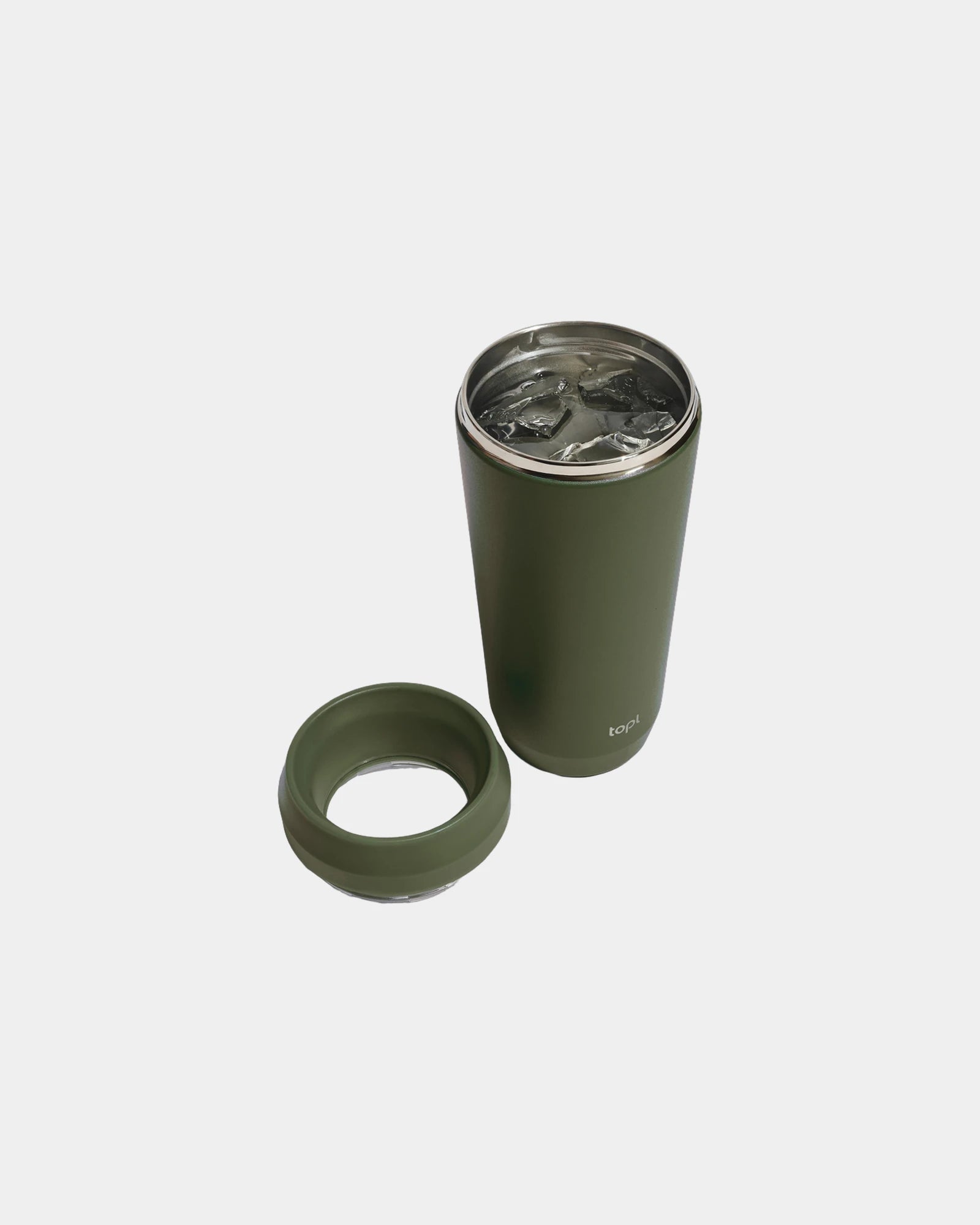 Mug 354 ml avec couvercle 360 en acier recyclé à personnaliser - 13