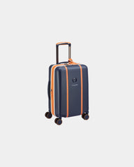 Valise cabine polycarbonate 55 cm à personnaliser - Bleu