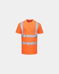 T-shirt haute visibilité orange GO/RT à personnaliser - Orange