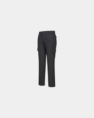 Pantalon extensible sergé stretch à personnaliser - Noir-Bleu Ciel