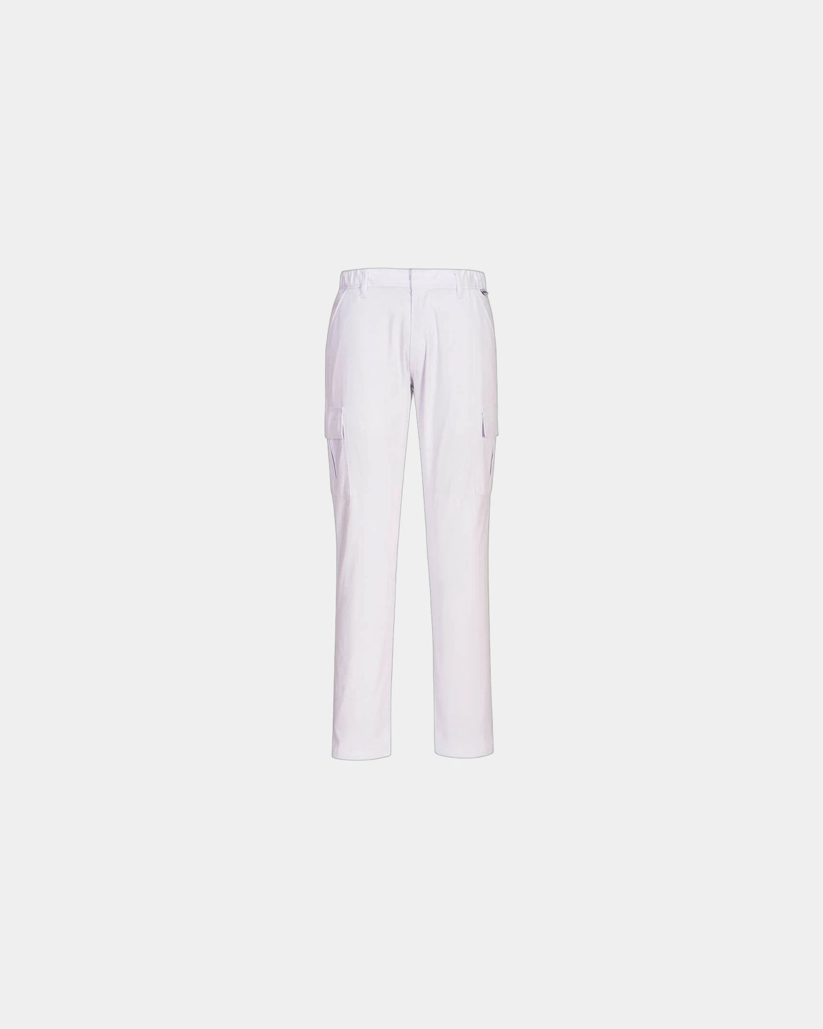 Pantalon extensible sergé stretch à personnaliser - Blanc