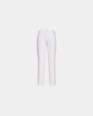 Pantalon extensible sergé stretch à personnaliser - Blanc
