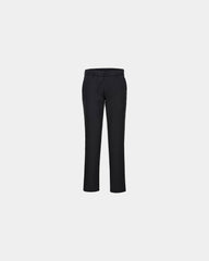 Pantalon chino stretch à personnaliser - Noir-Bleu Ciel