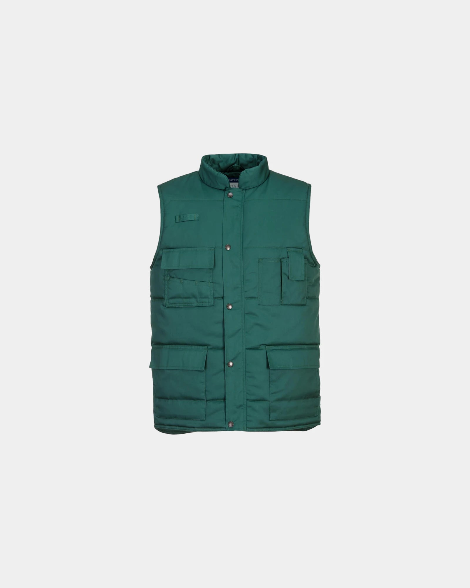 Gilet classique avec poches à personnaliser - Vert Foncé